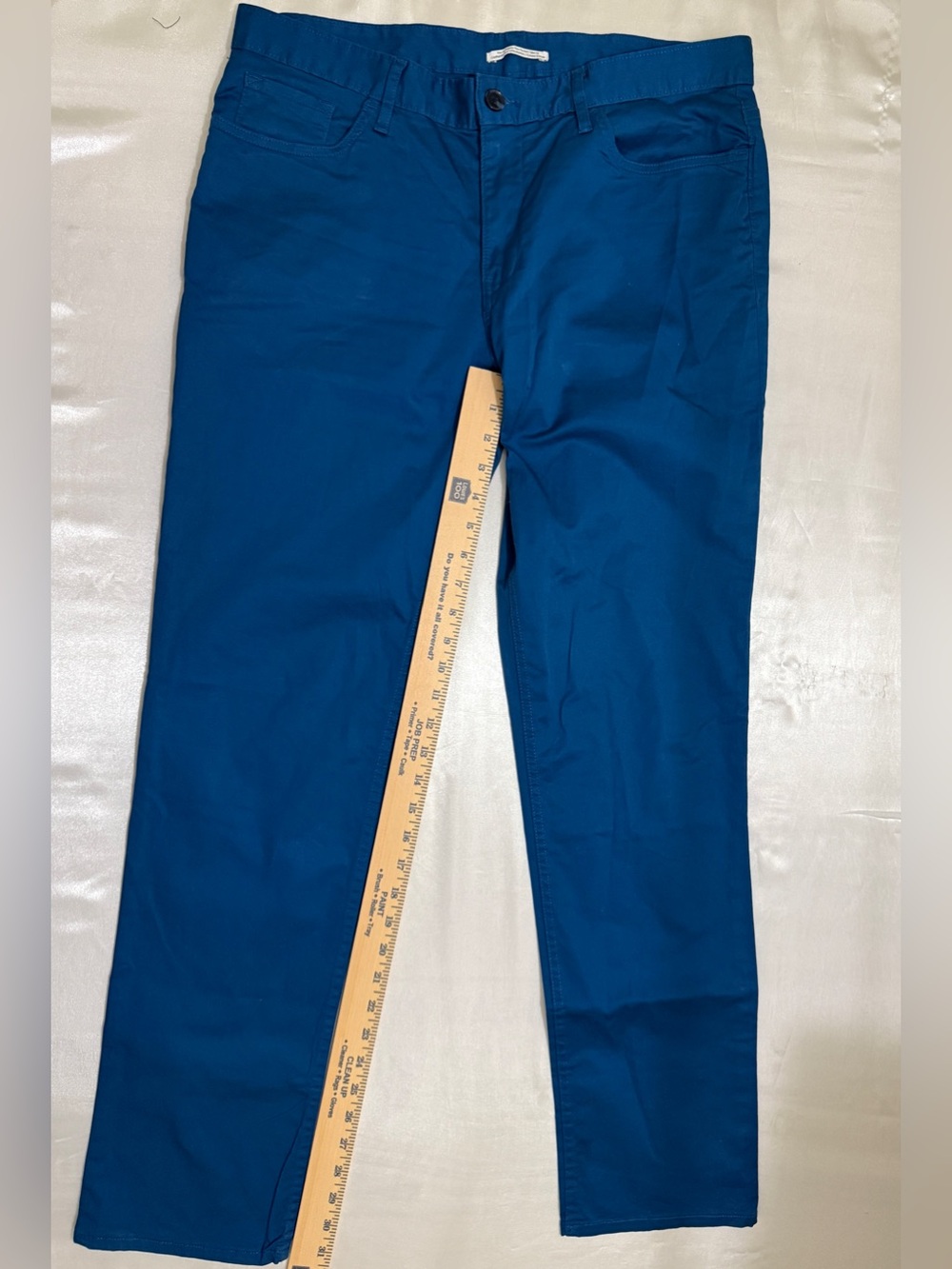 Calvin Klein five-pocket slim-fit pants Cotton size 33x32